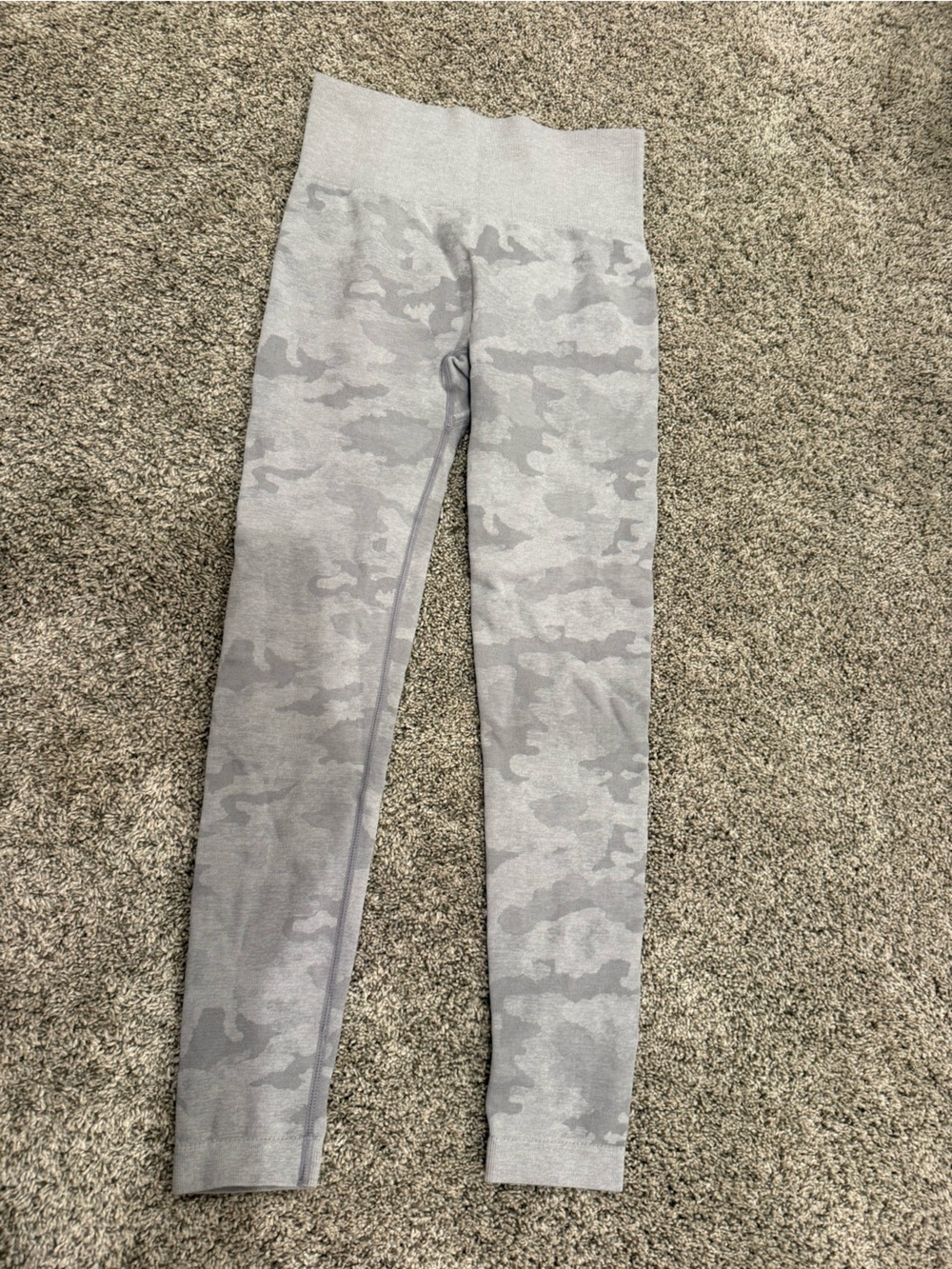 Women’s Gray Camo Seamless Leggings